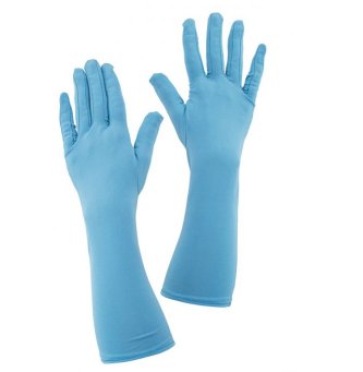 Handschuhe, babyblau