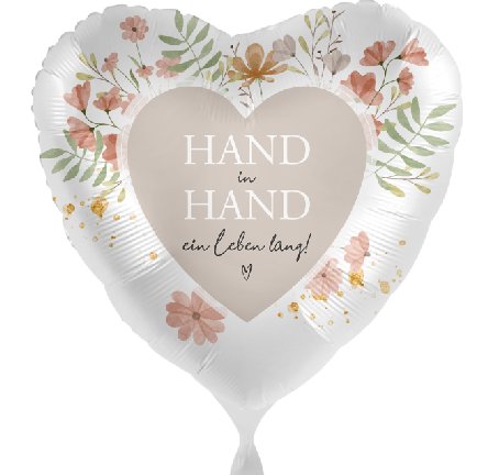 Folienballon Hochzeit