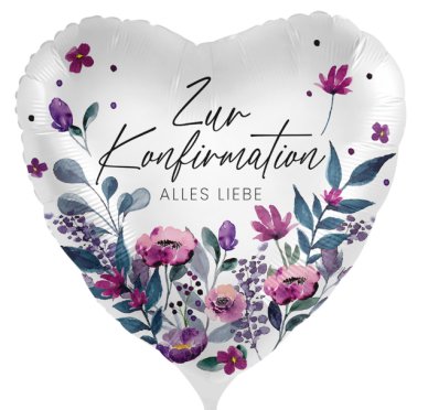 Konfirmation - Herzballon