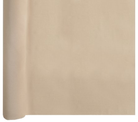 Tischlufer Polyester Crepe - natur