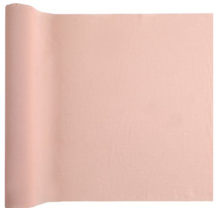 Tischlufer Polyester Crepe - puder pink
