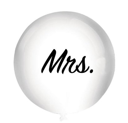 Riesenballon 90 cm - Mrs. - 2 Stck