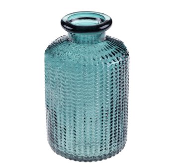 Romantische Vase in blau