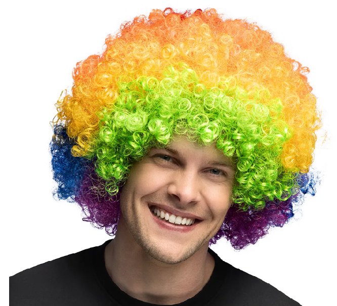 Per�cke Regenbogen Groove