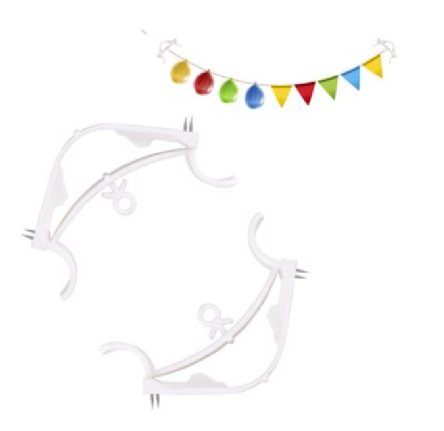 Ballonhaken, 2 Stck