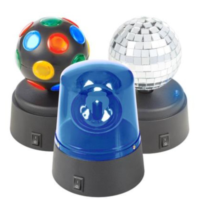 Partylicht LED im 3er Set
