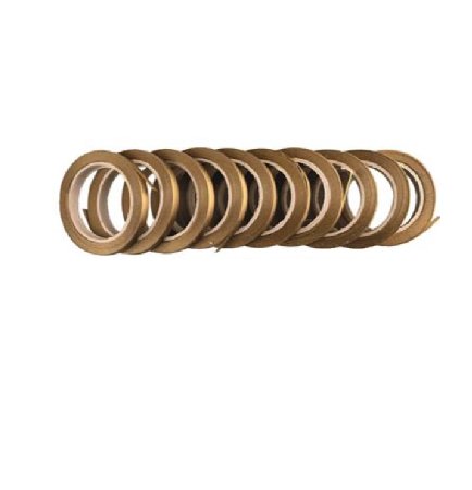 Geschenkband gold, 10 Rollen, 5m