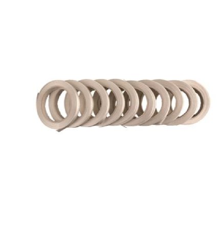 Geschenkband wei, 10 Rollen, 5m