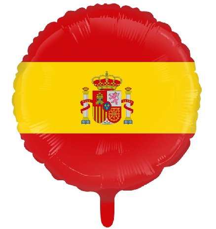 Folienballon Spanien