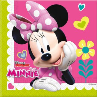Minnie u. Daisy Servietten Flower Love
