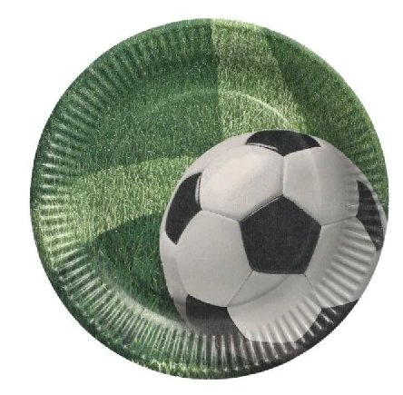 Pappteller rund,23 cm - 10 St�ck