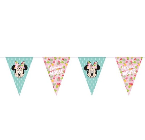 Wimpelkette Minnie Flamingo
