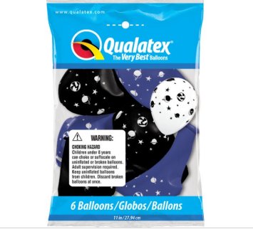 Ballons Weltall, 6 Stck