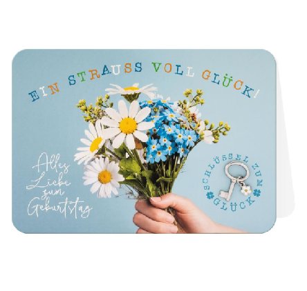 Gl�ckwunschkarte zum Geburtstag