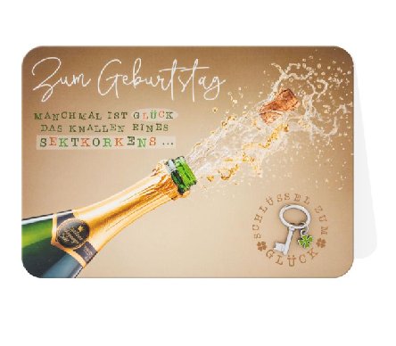 Gl�ckwunschkarte zum Geburtstag