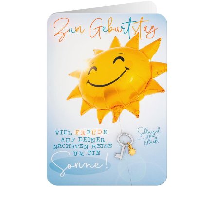Gl�ckwunschkarte zum Geburtstag