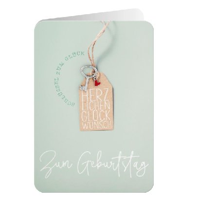 Gl�ckwunschkarte zum Geburtstag