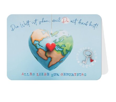 Gl�ckwunschkarte zum Geburtstag