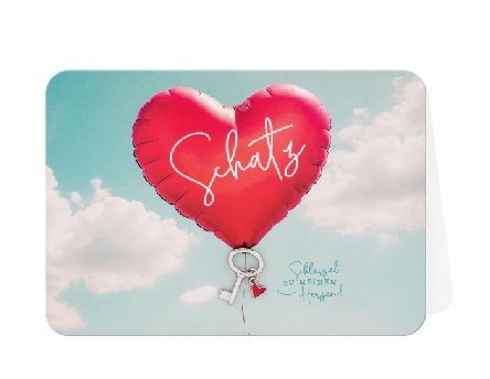 Gl�ckwunschkarte Schatz