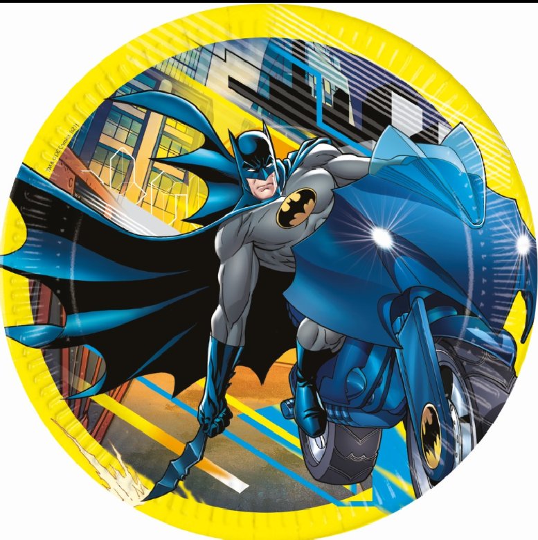Batman Party Teller RAGE, 23 cm