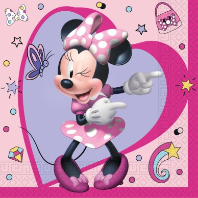 Minnie Mouse Papier Serviette, 20 Stck