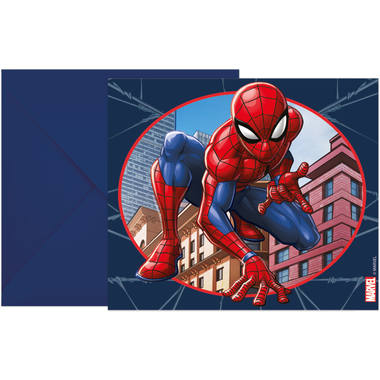 Spiderman Einladungskarten