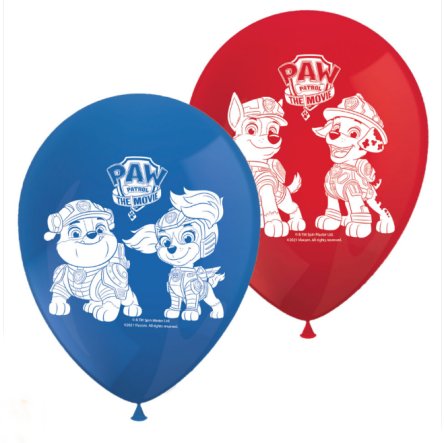 Paw Patrols Luftballons, 8 Stck