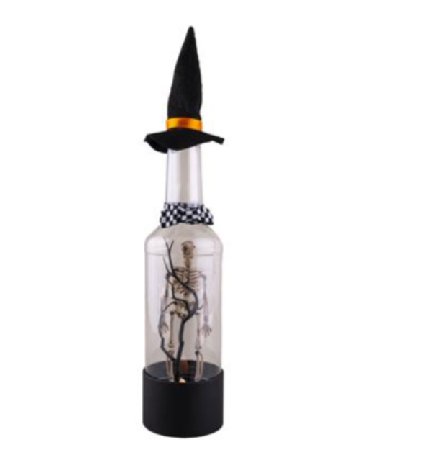 Dekoflasche mit Halloween Inhalt