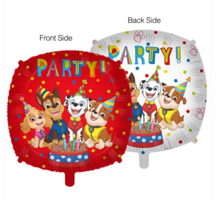 Folienballon Paw Patrol Party
