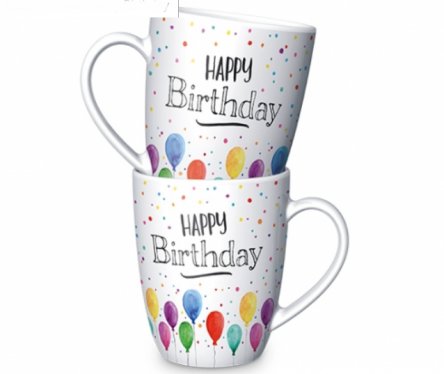 Happy Birthday Becher, 1 Stck