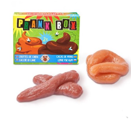 Scherzartikel Hundehaufen, 2er Set