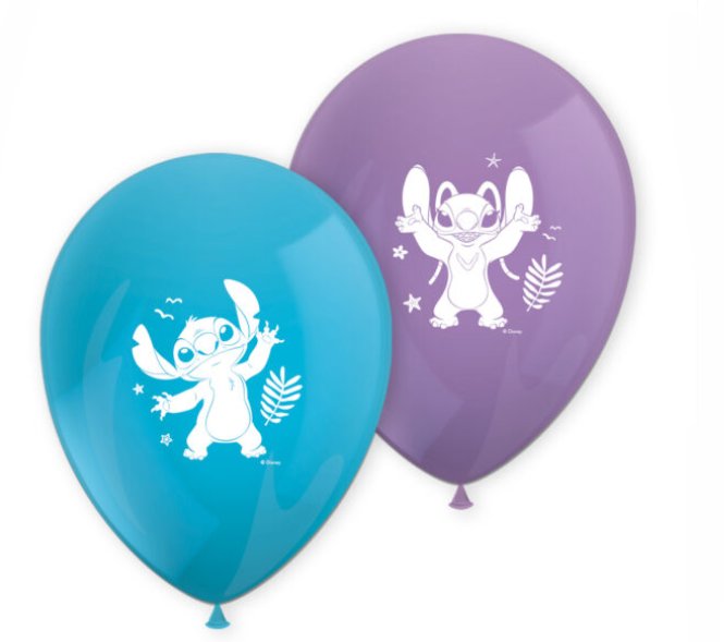 Luftballons Stitch und Angel , 8 Stck