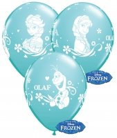 Luftballons mit Anna und Elsa, Olaf