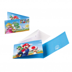 Mario Einladungskarten