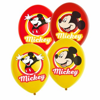 Mickey Mouse Luftballons, 6 Stck