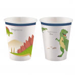 Dinosaurier Becher, 8 Stck