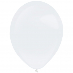100 Miniballons - 12cm - Metallic Wei