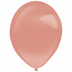 Ballons,rosegold, 13 cm,100 Stck