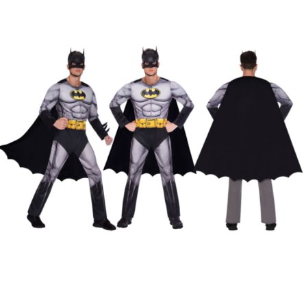Batman Classic Kostm fr Herren L