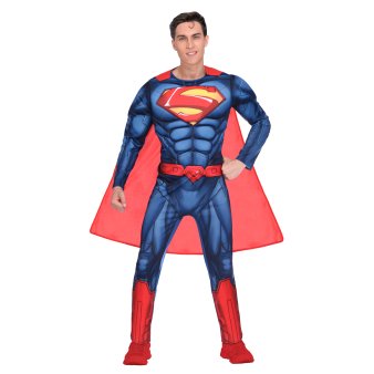 Superman Herren Kostüm, L