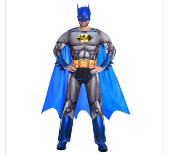 Erwachsenenkostm Batman Brave, M