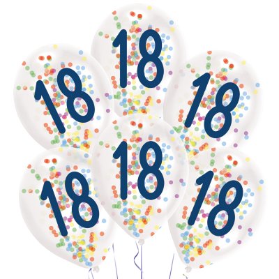 Konfettiregen zum 18. Geburtstag