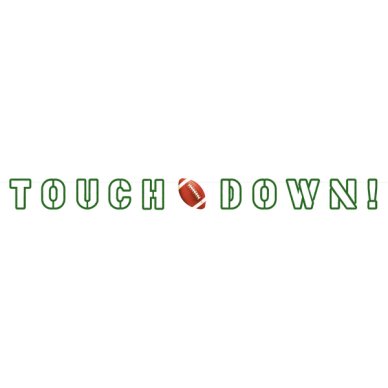 Rugby Touchdown Partykette