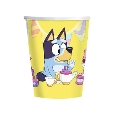 Trinkbecher Bluey, 8 Stck