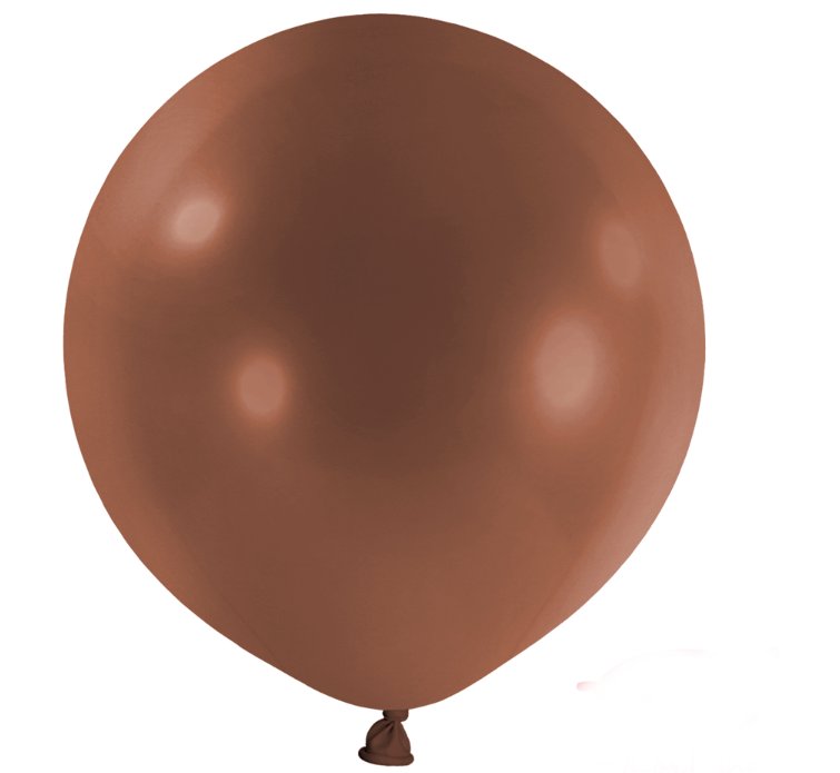 Riesenballon Terracotta - 60 cm, 4 Stck