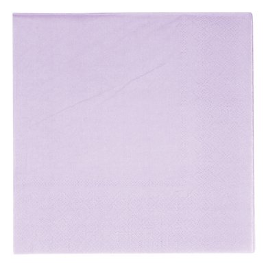 Papier Servietten Pastell lila, 20 Stck