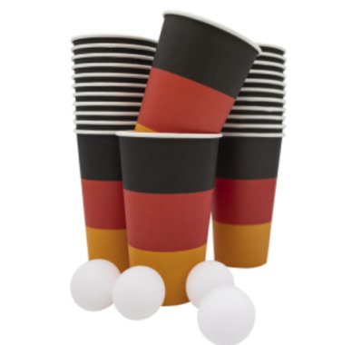 Trinkspiel Beer Pong Set Deutschland