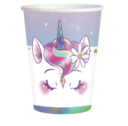 Einhorn Dreams Trinkbecher, 8 Stck