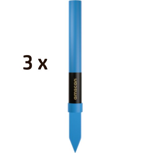 Fontnen 12cm mit blauer Flamme, 3 Stck