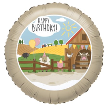 Bauernhof Party Folienballon